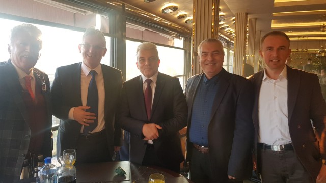 Makedonya  İslam Birliği Reis-Ulema seçimi ile ilgili menşura merasimi  26.11.2020 Murat Paşa camisi Üsküp