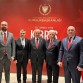 Lefkoşe ziyaretimiz esnasinda KKTC'nin 51.nci yıldönümü münasebetiyle düzenlenen ve katılım sağladığımız resmi  tören öncesi ve sonrası çok sayıda görüşme gerçekleştirdik. Ankara milletvekili ve Türk Dünyasından sorumlu Başkanı Sayın Kürşat Zorlu Beyefendiyle buluşmak bir başkaydı. Yakın ilgi ve samimiyetleri için teşekkürlerimizi dile getirdim.